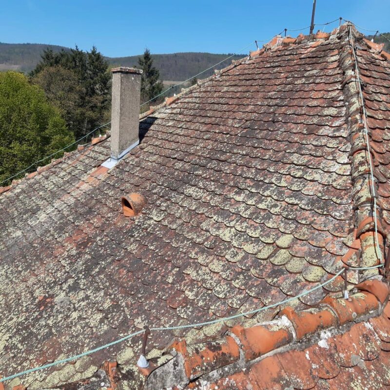NETTOYAGE_DEMOUSSAGE_TRAITEMENT_TOITURE4 800X800 | Travaux Toiture Haut Rhin Pourquoi un démoussage avant les fortes chaleurs peut prolonger la durée de vie d’une toiture ? Riedisheim 2